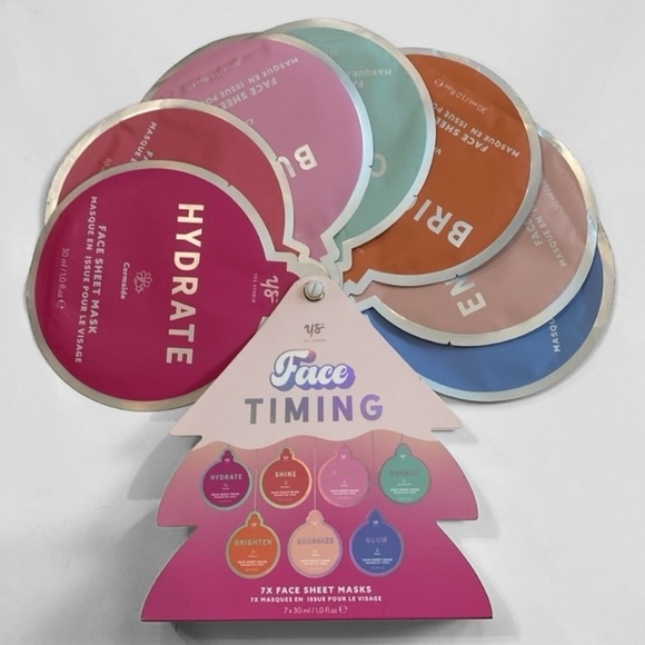 Yes Studio Other - Yes Studio 7-Piece Face Timing Face Sheet Masks